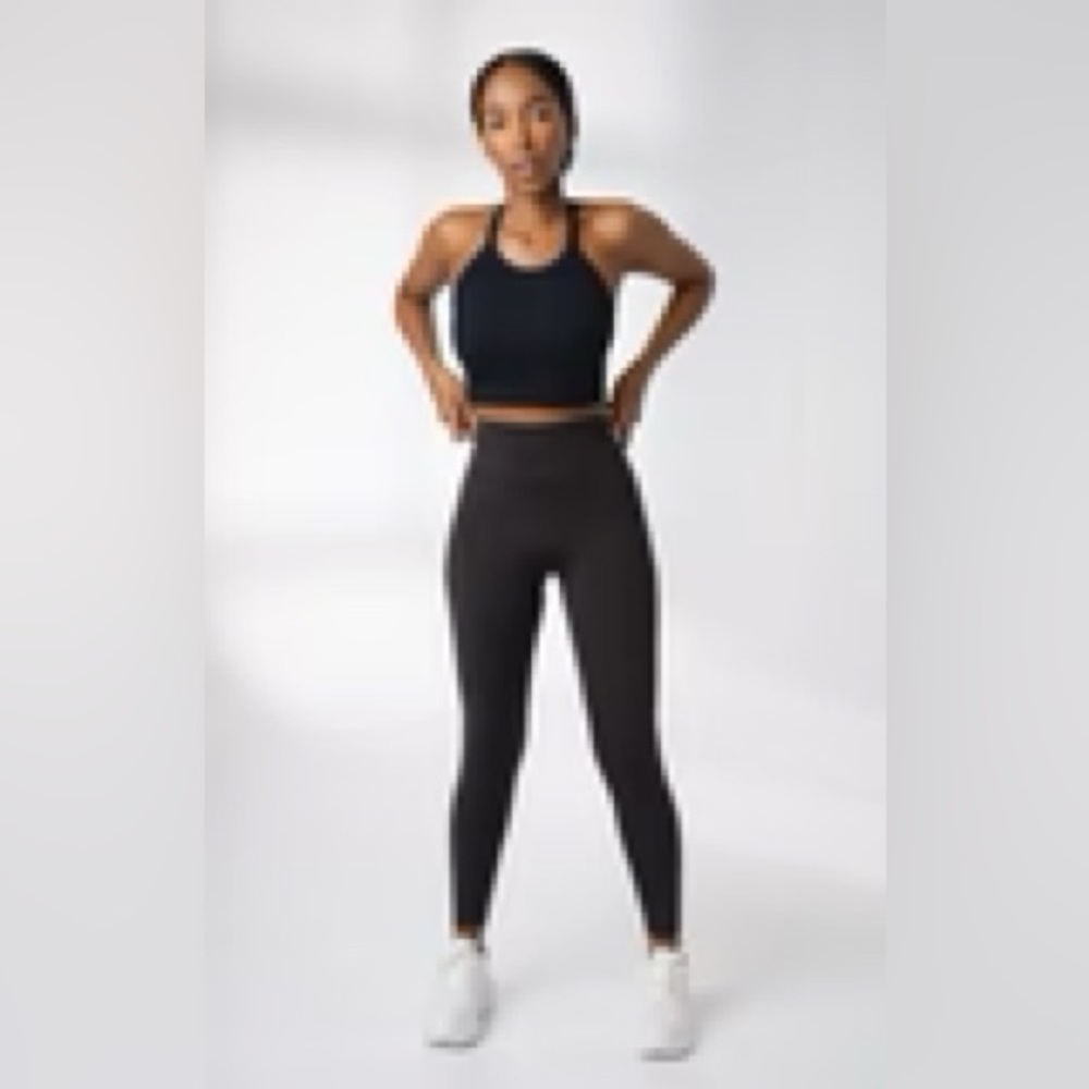 Balance Athletica/Vitality Athletic Black Tenacity Leggings in Midnight/black